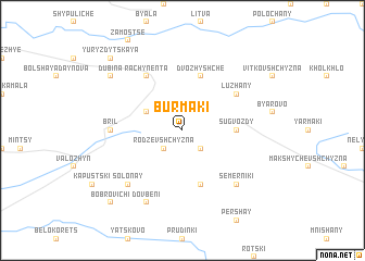 map of Burmaki