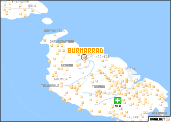 map of Bur Marrad