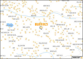 map of Burmazi