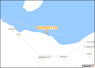 map of Burmester