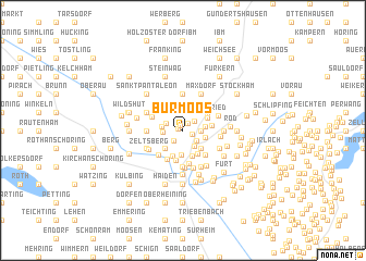 map of Bürmoos