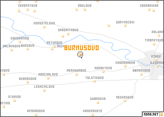 map of Burmusovo
