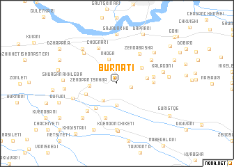 map of Burnati