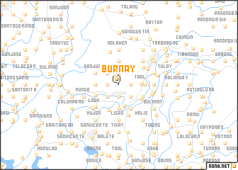 map of Burnay