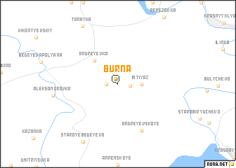 map of Burna