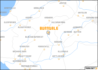map of Burndale