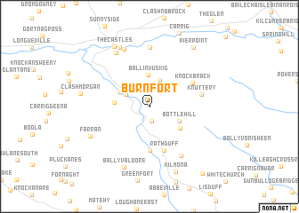 map of Burnfort