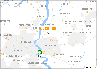 map of Burnham