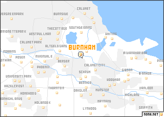 map of Burnham