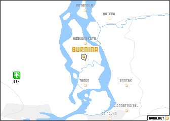 map of Burnina