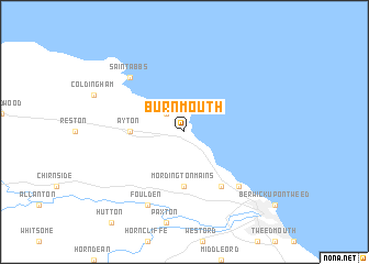 map of Burnmouth