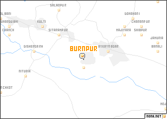 map of Burnpur