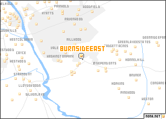 map of Burnside East