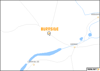 map of Burnside