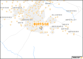 map of Burnside