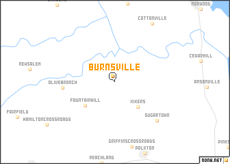 map of Burnsville