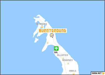 map of Burnt Ground