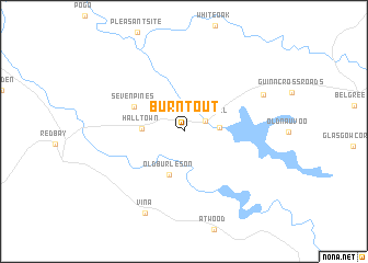 map of Burntout