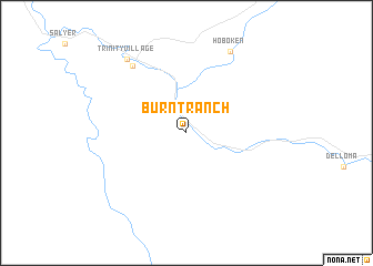 map of Burnt Ranch