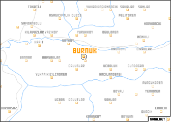 map of Bürnük