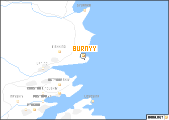 map of Burnyy