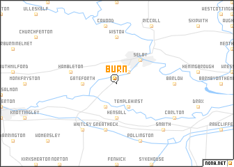 map of Burn