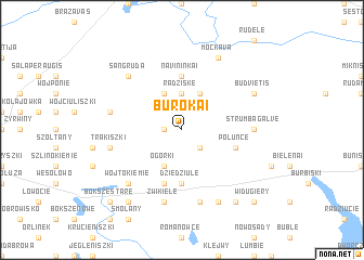 map of Burokai