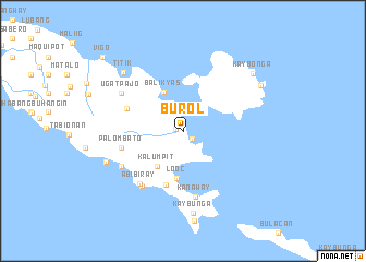 map of Burol