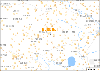 map of Buronji