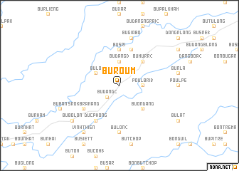 map of Bu Roum