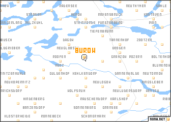 map of Burow