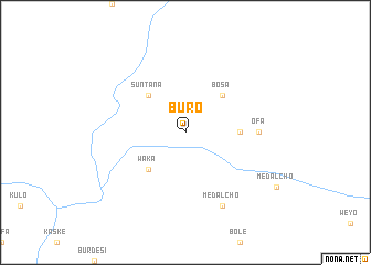 map of Buro