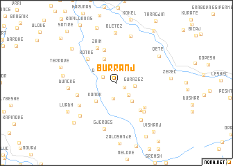 map of Burranj