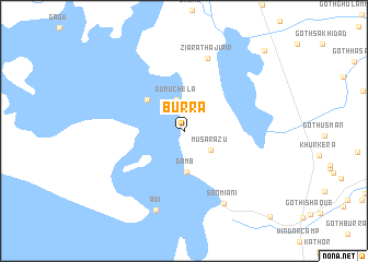 map of Burra