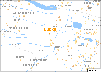 map of Burra