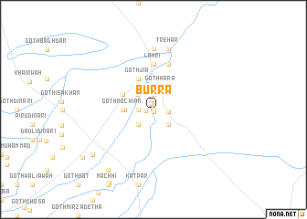 map of Burra