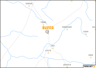 map of Burra