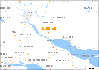 map of Burren