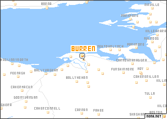 map of Burren