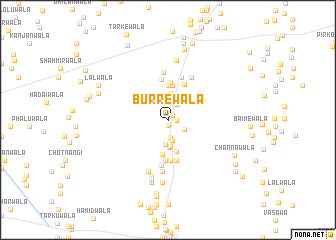 map of Burrewāla