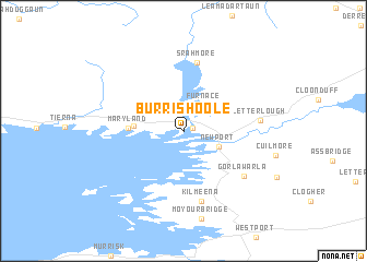 map of Burrishoole