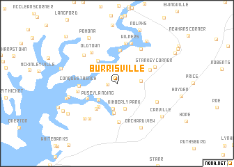 map of Burrisville