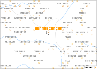 map of Burroscancha