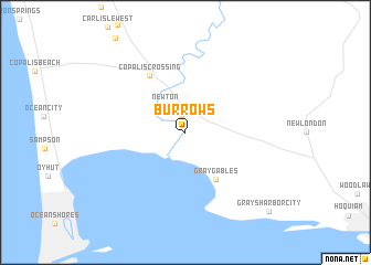 map of Burrows