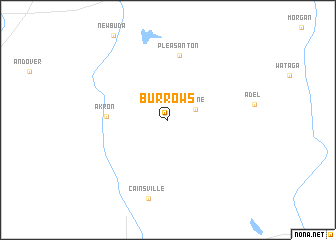 map of Burrows