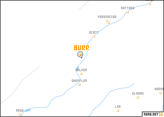 map of Burr