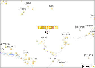 map of Bursachiri