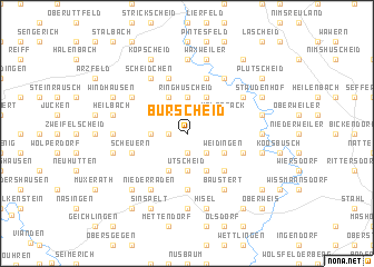 map of Burscheid