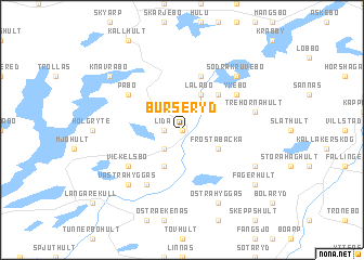 map of Burseryd