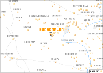 map of Burson Plan